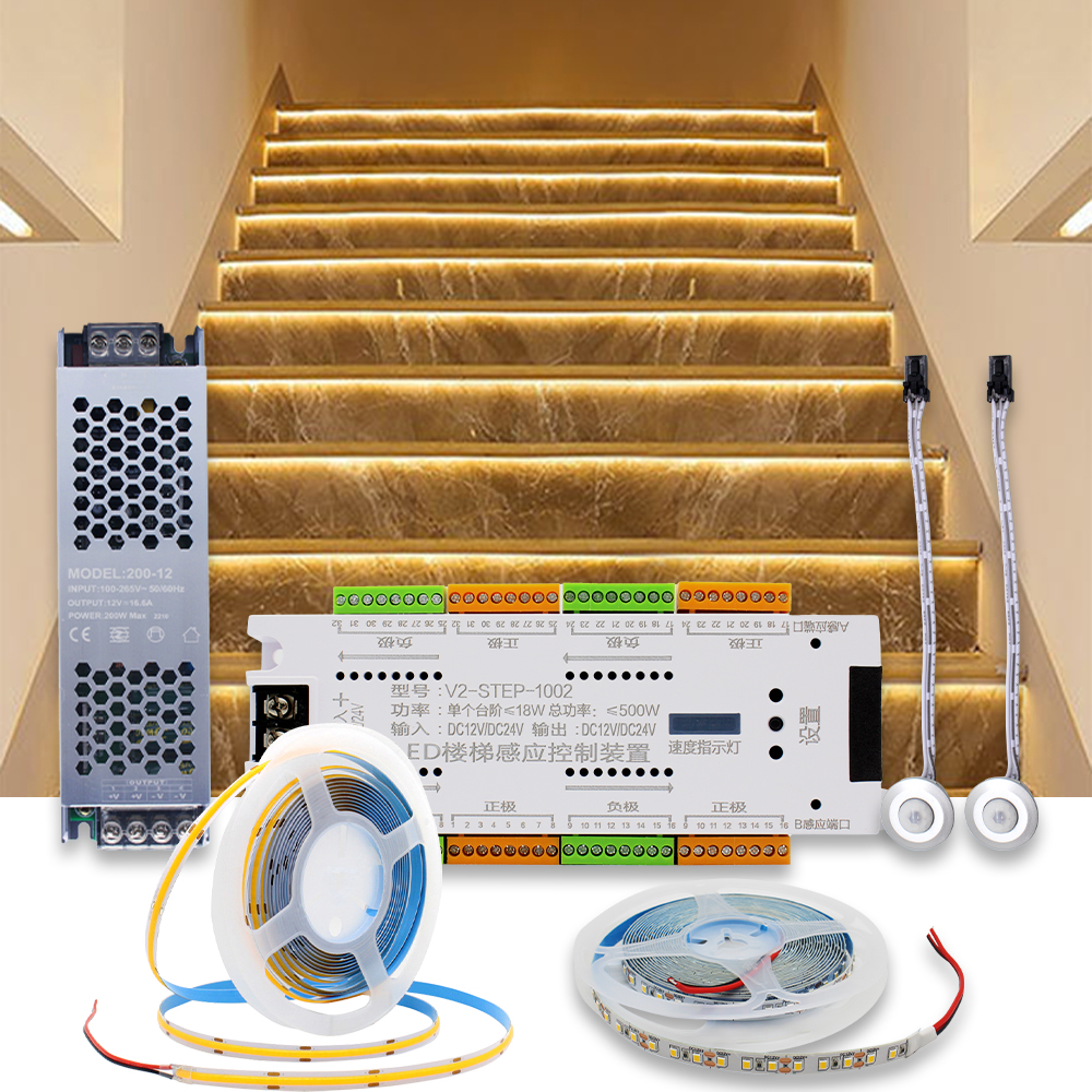 12V LED Stair PIR Motion Senso – обзор и цена Motion Sensor Pir Wired