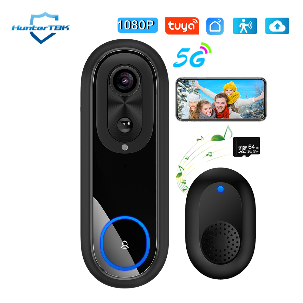 5G 2.4G WiFi Video Doorbell 10 – обзор и цена Smart Doorbell Wired