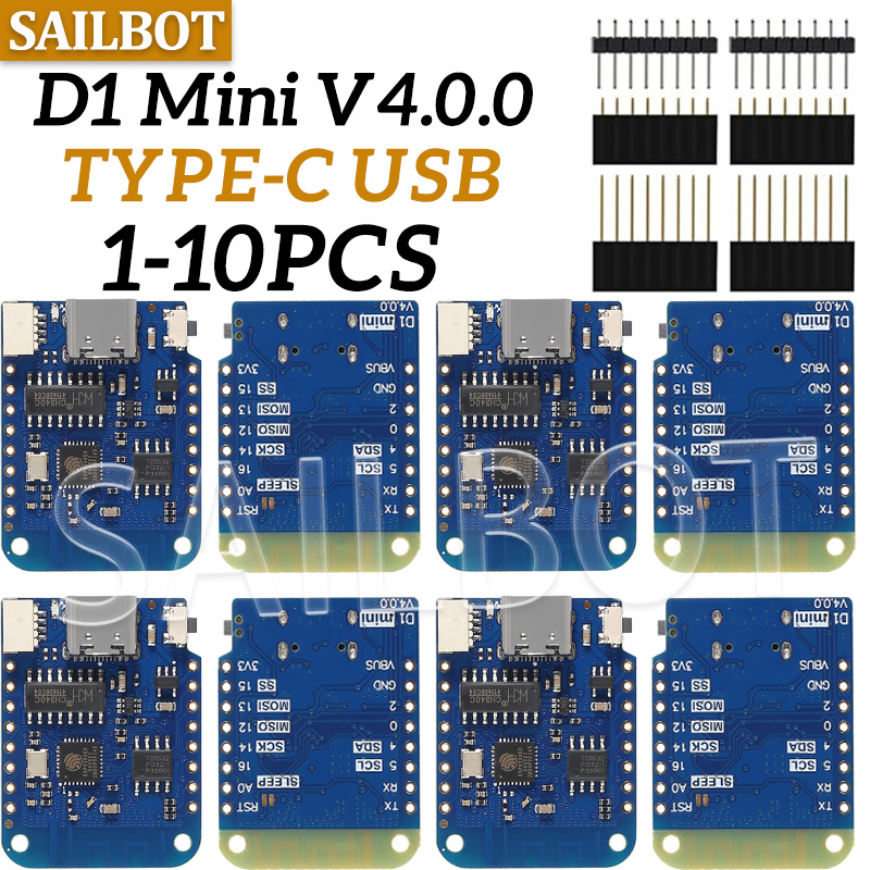 1-10PCS WeMos D1 Mini ESP8266  – обзор и цена Esp8266 Nodemcu Board