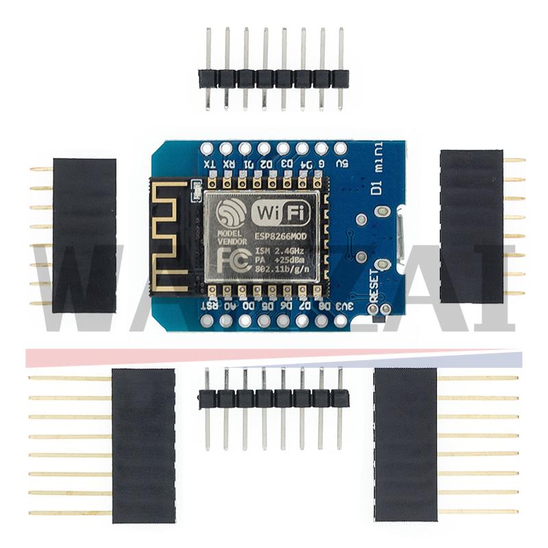 WeMos D1 Mini Pro V3.0.0 Bytes – обзор и цена Esp8266 Nodemcu Board