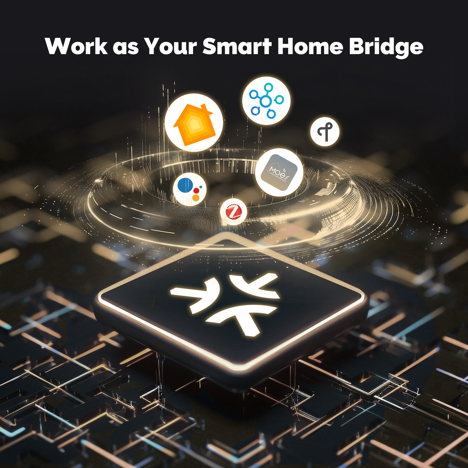 MOES Tuya Zigbee Matter Thread – обзор и цена Matter Hub Thread