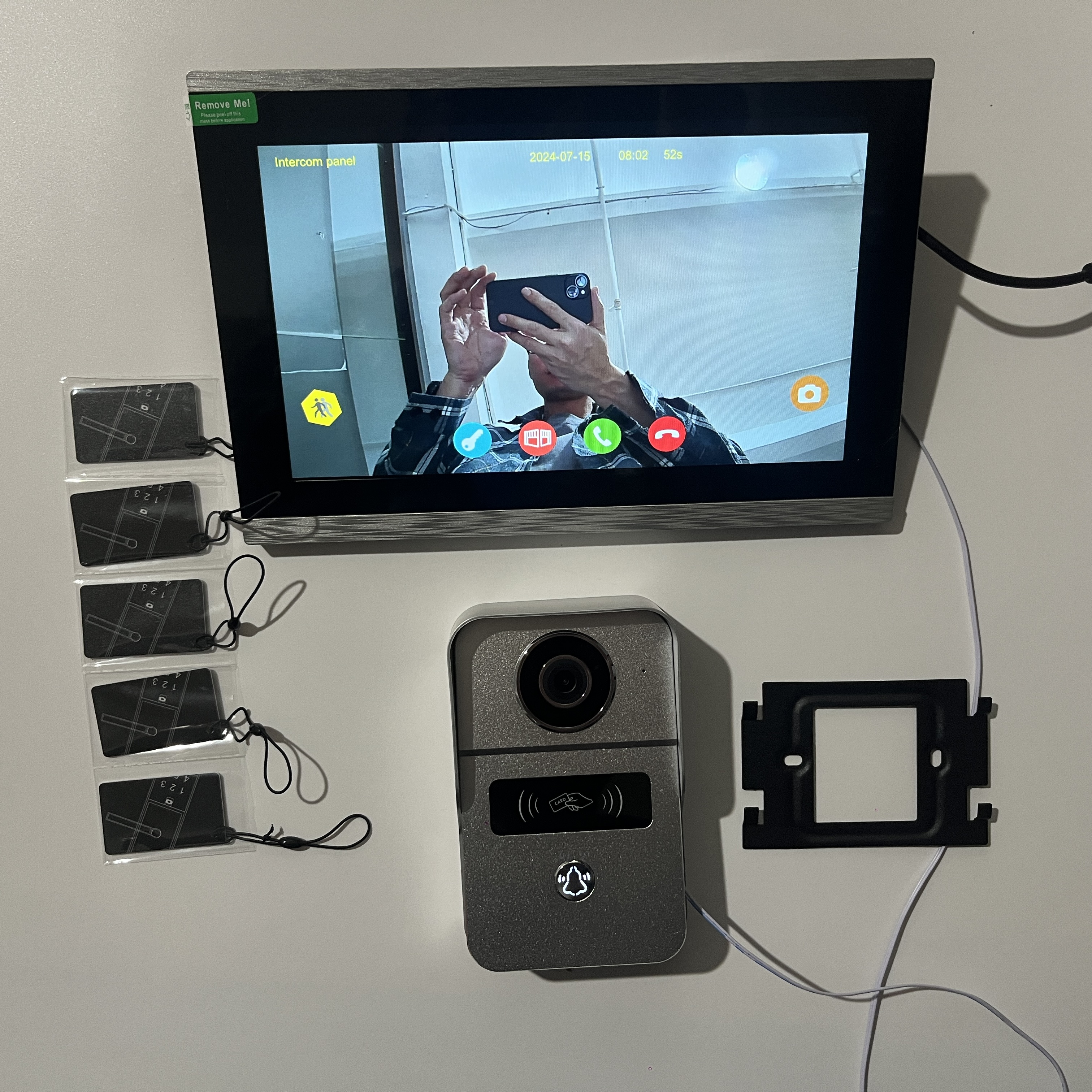 New 2 Wires Tuya Wifi Video In – обзор и цена Smart Doorbell Wired