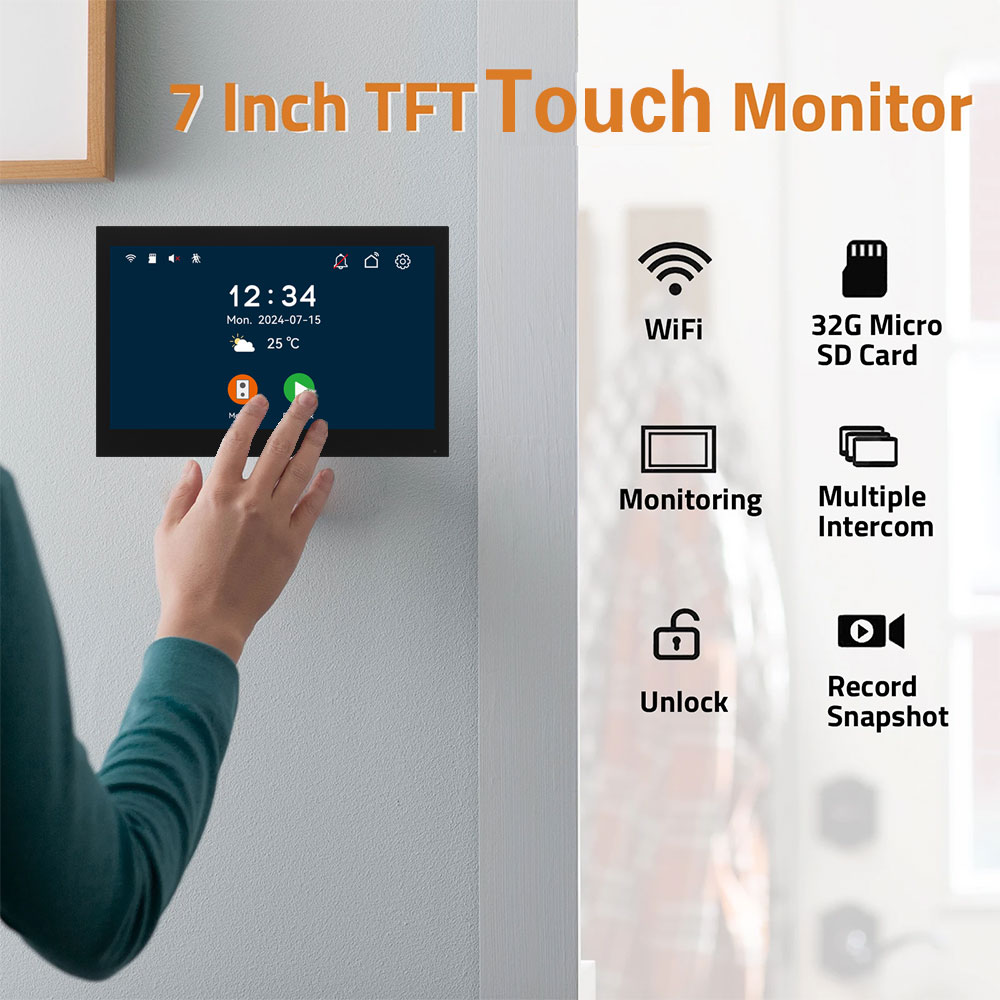 New 2 Wires Tuya Wifi Video In – обзор и цена Smart Doorbell Wired