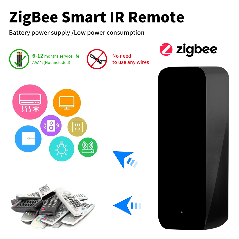 Tuya ZigBee Smart IR Remote Co – обзор и цена Ir Blaster Universal