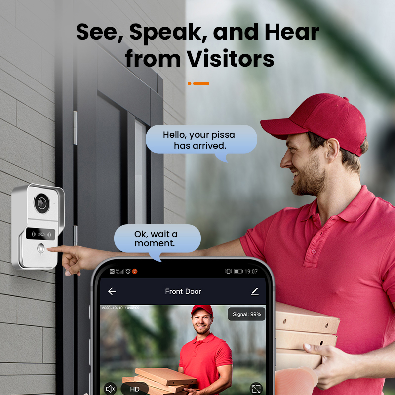 Tuya Smart 1080P Doorbell Came – обзор и цена Smart Doorbell Wired