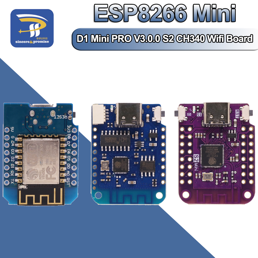 WeMos D1 Mini Pro V3.0 NodeMcu – обзор и цена Esp8266 Nodemcu Board