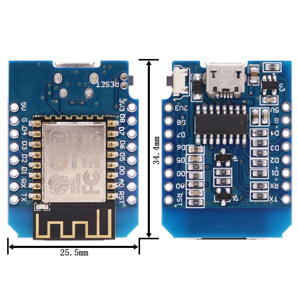 WeMos D1 Mini Pro V3.0 NodeMcu – обзор и цена Esp8266 Nodemcu Board