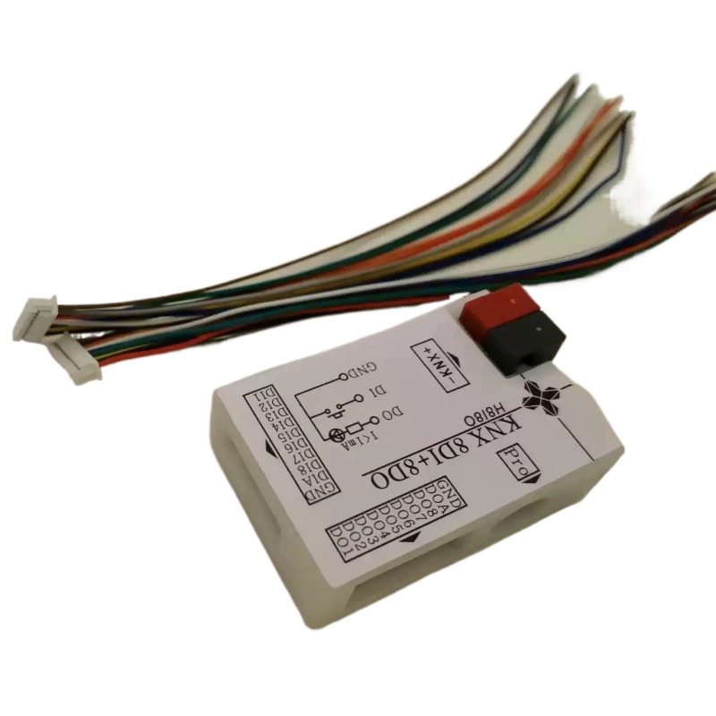 KNX 8DI+8DO Input Output Modul – обзор и цена Diy Knx Home Automation