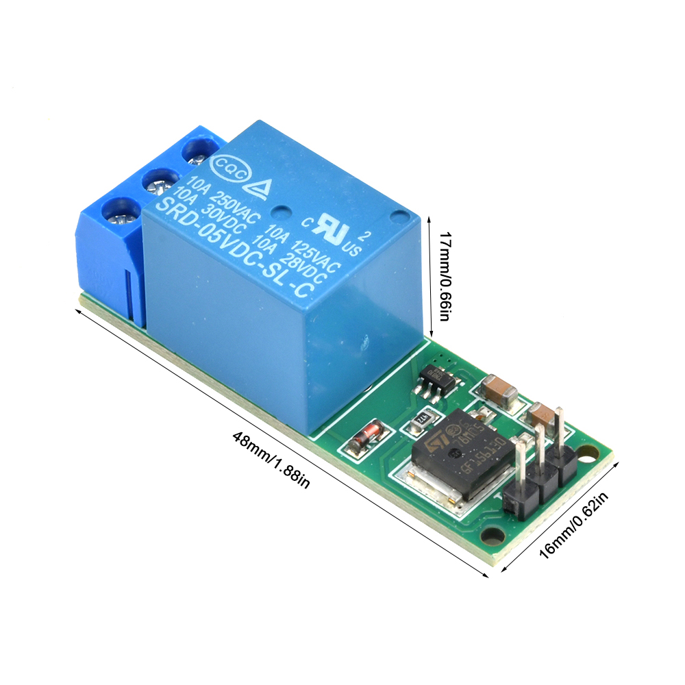 DC 6V 9V 12V 24V Flip-Flop Lat – обзор и цена Shelly Relay Module