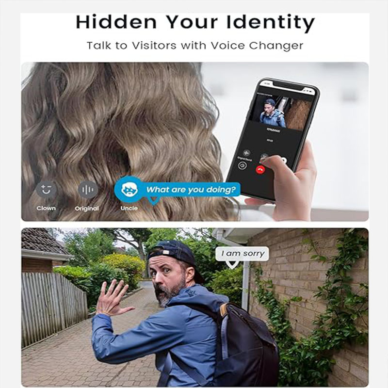 ieGeek 2K Doorbell Camera Wire – обзор и цена Smart Doorbell Wired