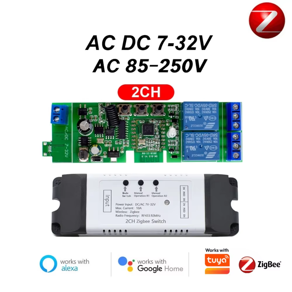 1CH 2CH 4CH 7V 12V 24V 220V Zi – обзор и цена Smart Home Automation Diy
