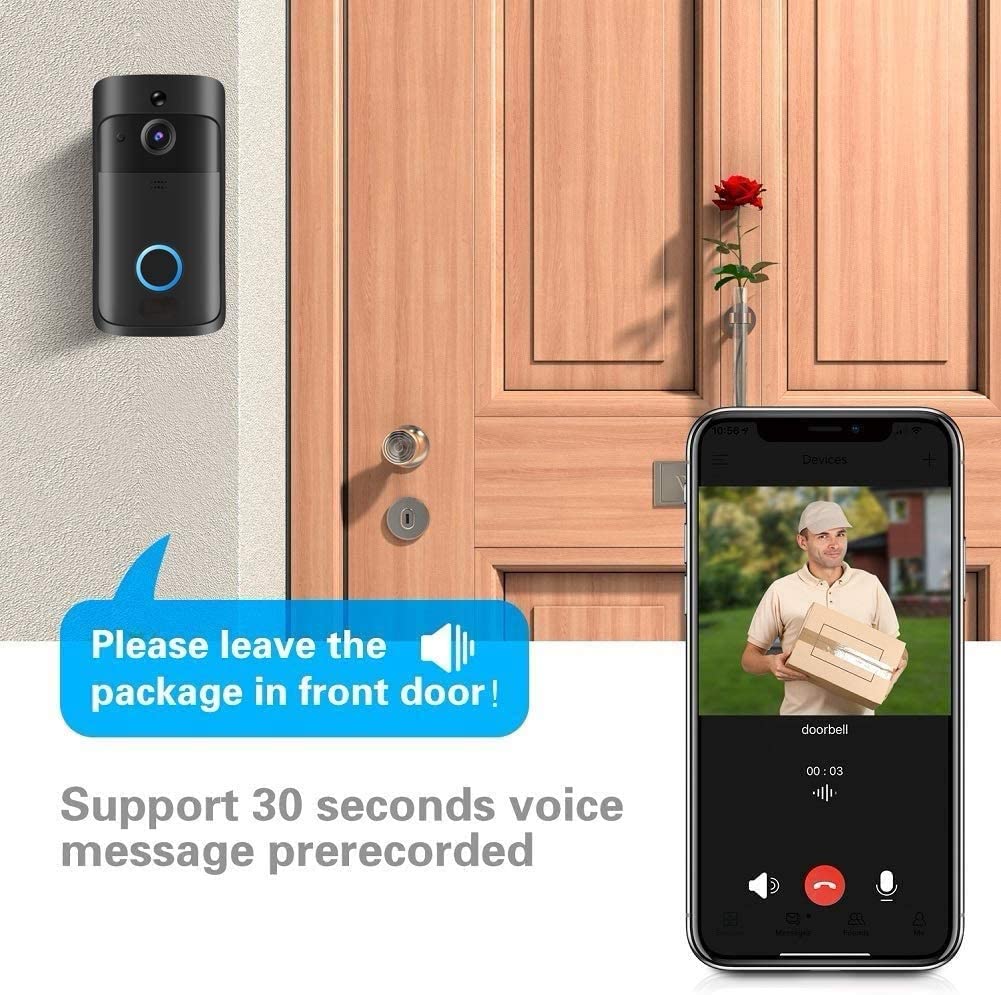 Video Doorbell Camera HD WiFi  – обзор и цена Smart Doorbell Wired