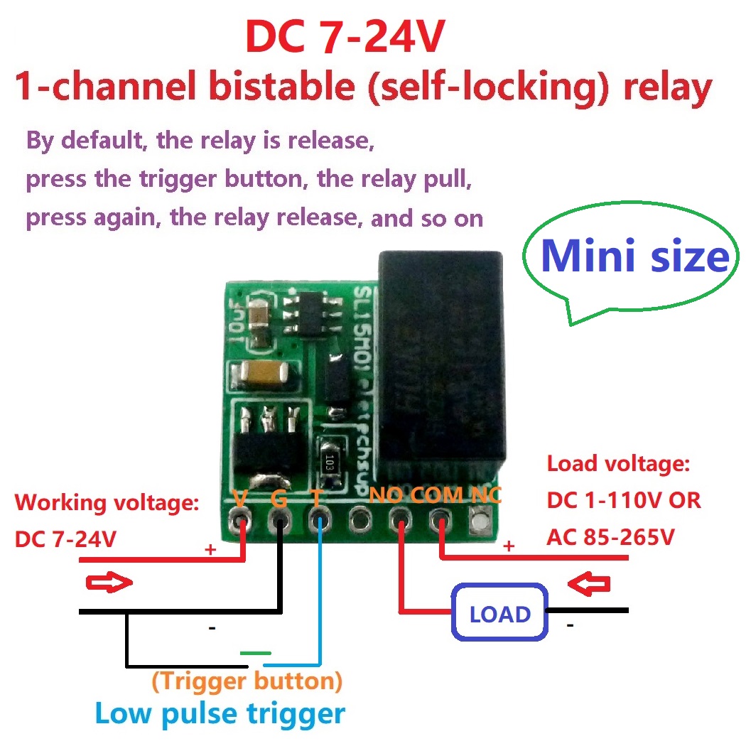 DC 12V 2A mini 1ch  Bistable S – обзор и цена Shelly Relay Module