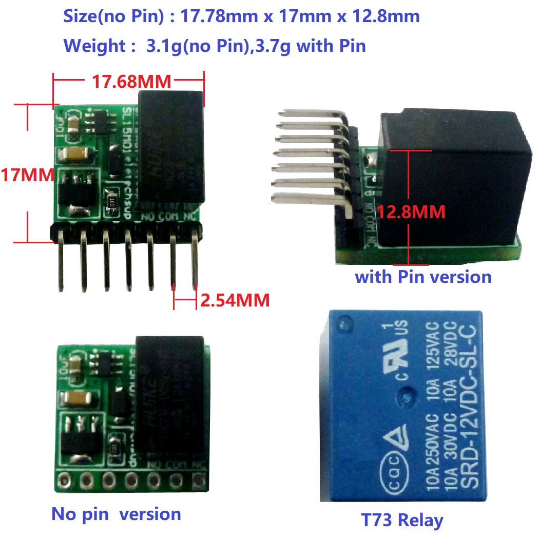 DC 12V 2A mini 1ch  Bistable S – обзор и цена Shelly Relay Module