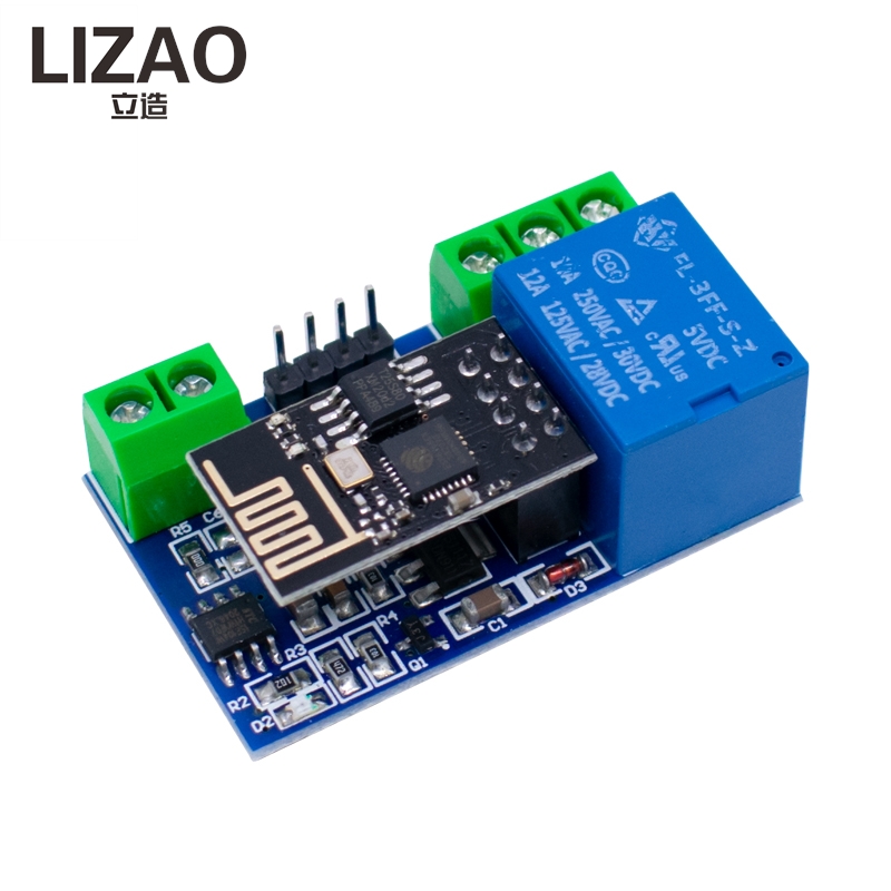 LIZAO ESP8266 5V WiFi IoT Rela – обзор и цена Iot Diy Home Automation