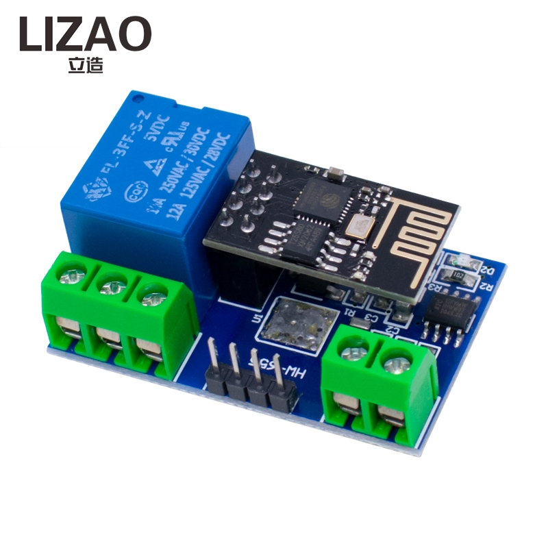 LIZAO ESP8266 5V WiFi IoT Rela – обзор и цена Iot Diy Home Automation