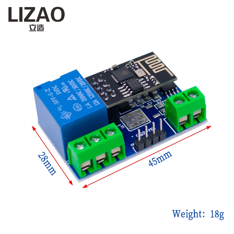 LIZAO ESP8266 5V WiFi IoT Rela – обзор и цена Iot Diy Home Automation