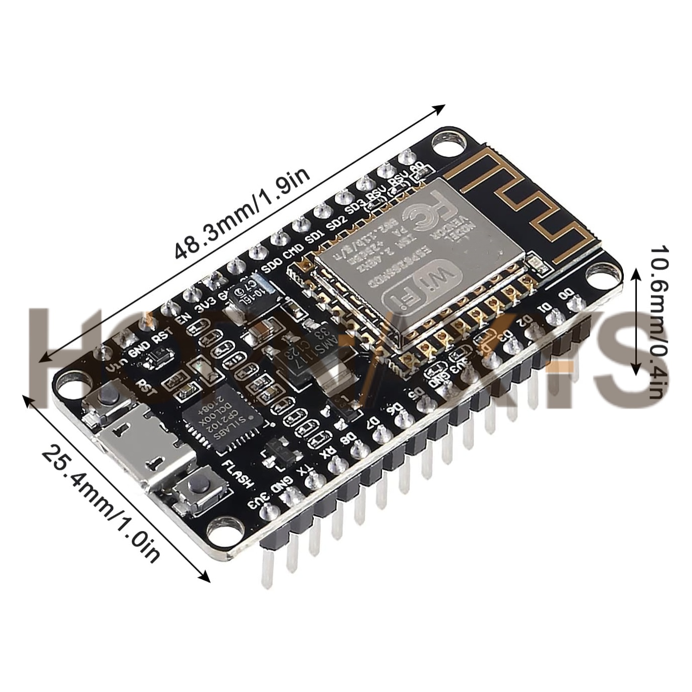 1-10PCS/Wireless Module CP2102 – обзор и цена Esp8266 Nodemcu Board