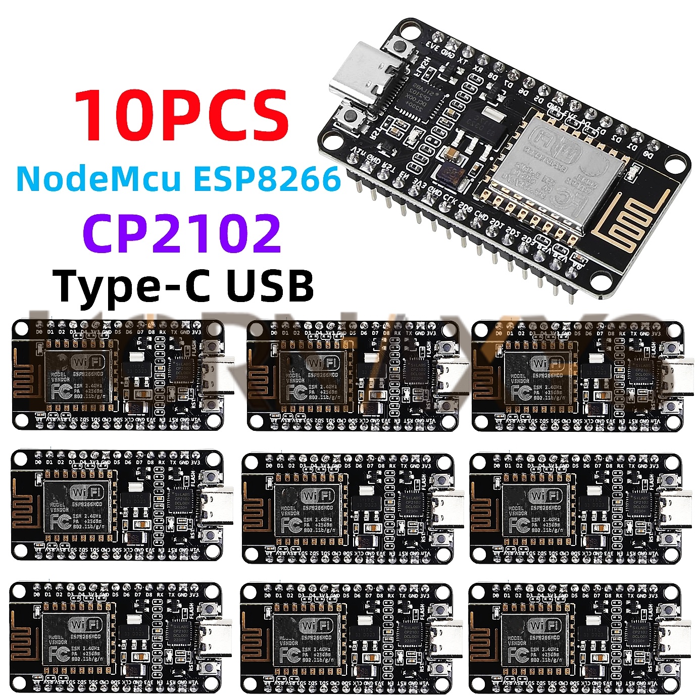 1-10PCS/Wireless Module CP2102 – обзор и цена Esp8266 Nodemcu Board