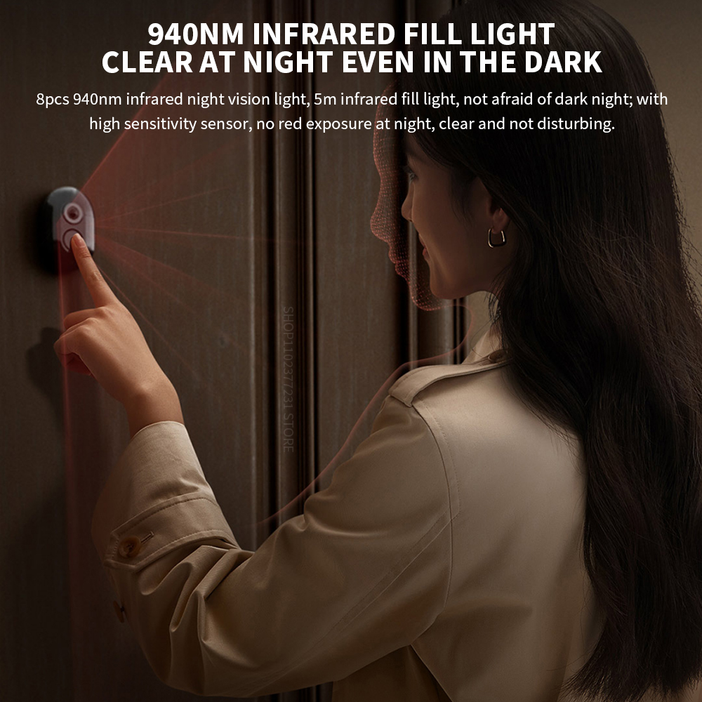 Xiaomi Smart Cat eye 2 WiFi Wi – обзор и цена Smart Doorbell Wired
