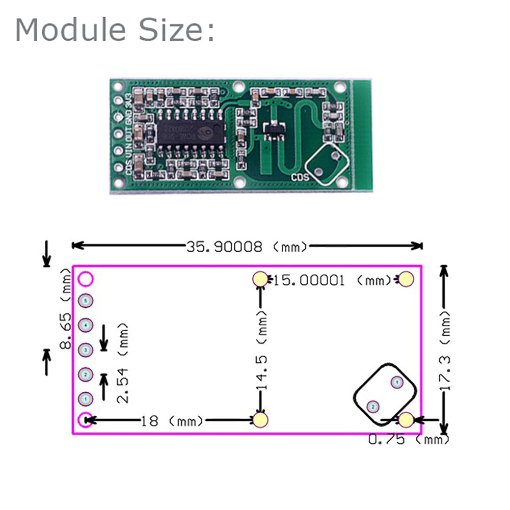 5PCS RCWL-0516 Motion Detectio – обзор и цена Esp8266 Nodemcu Board